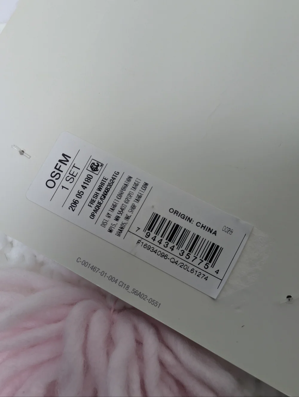 NWT Cloud Island Unicorn Newborn Hat And Diaper Cover